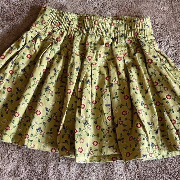 Floral Kids Skirt in Yellow - Picture 3 of 3